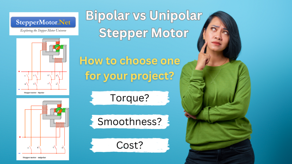 Bipolar vs Unipolar Stepper Motor - steppermotor.net