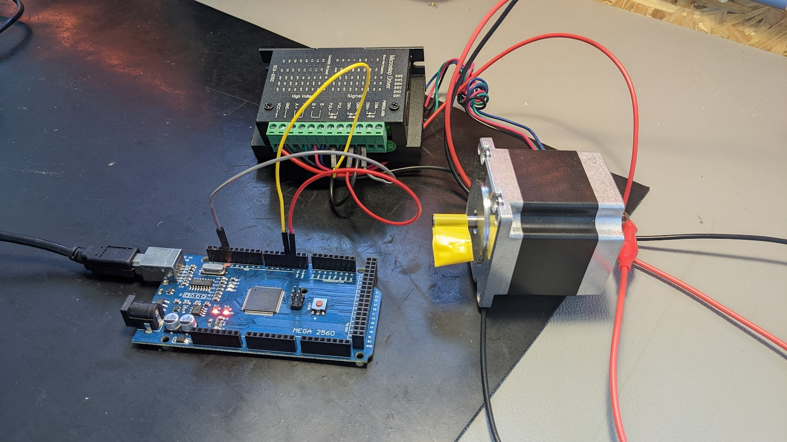 stepper motor driver an d arduino