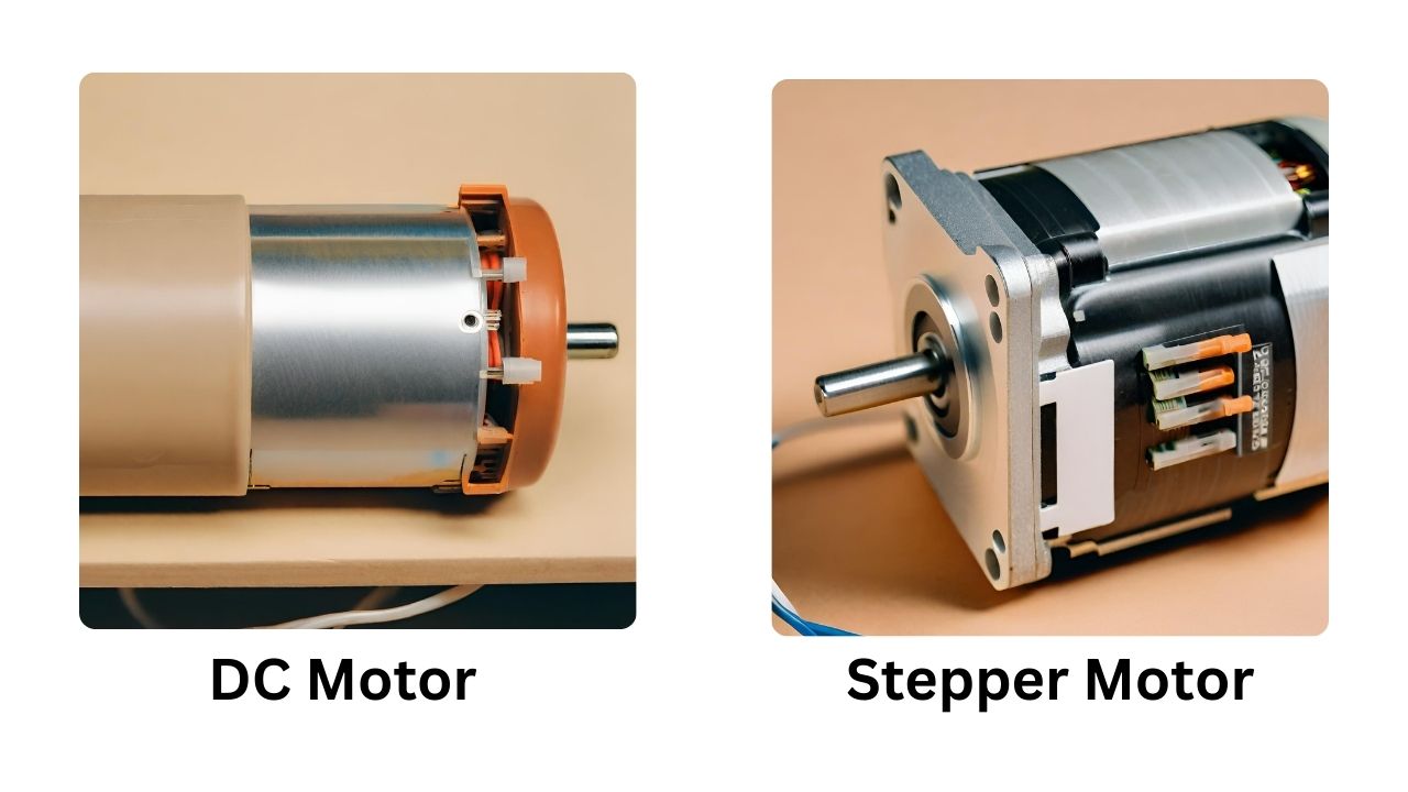 stepper motor better than dc motor